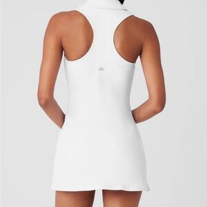 ALO Yoga Charmed White Sleeveless Dress